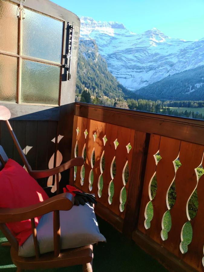 Studio Avec Vue Splendide Sur Les Diablerets Zewnętrze zdjęcie