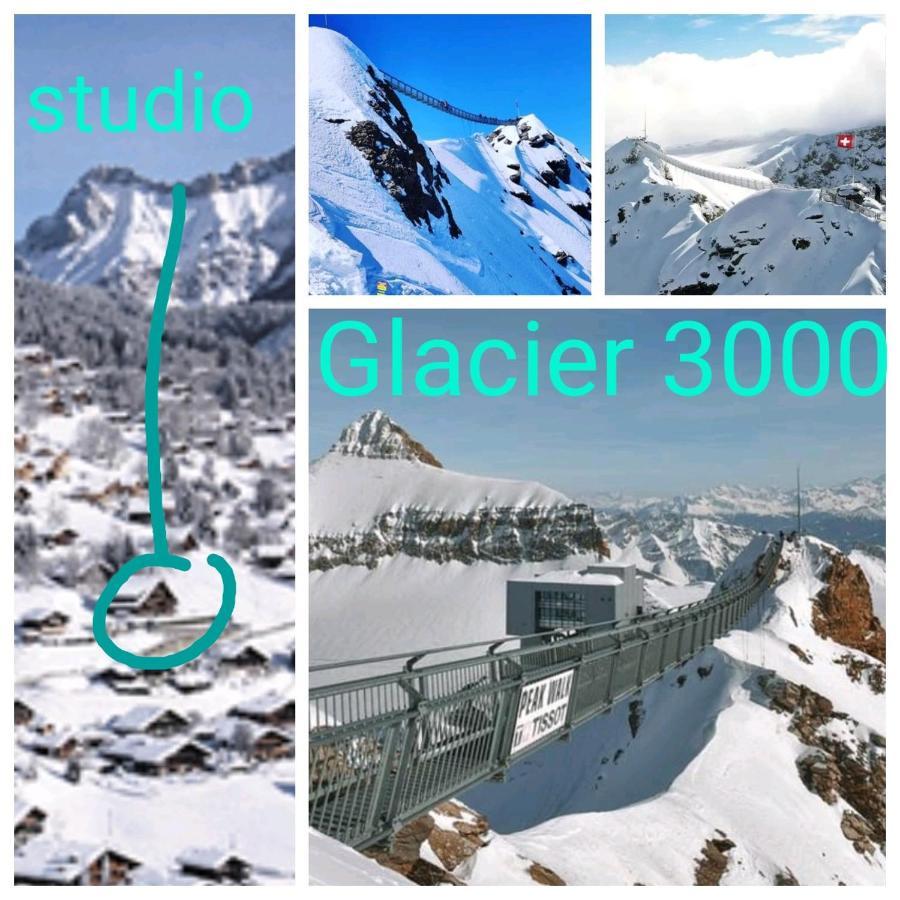 Studio Avec Vue Splendide Sur Les Diablerets Zewnętrze zdjęcie