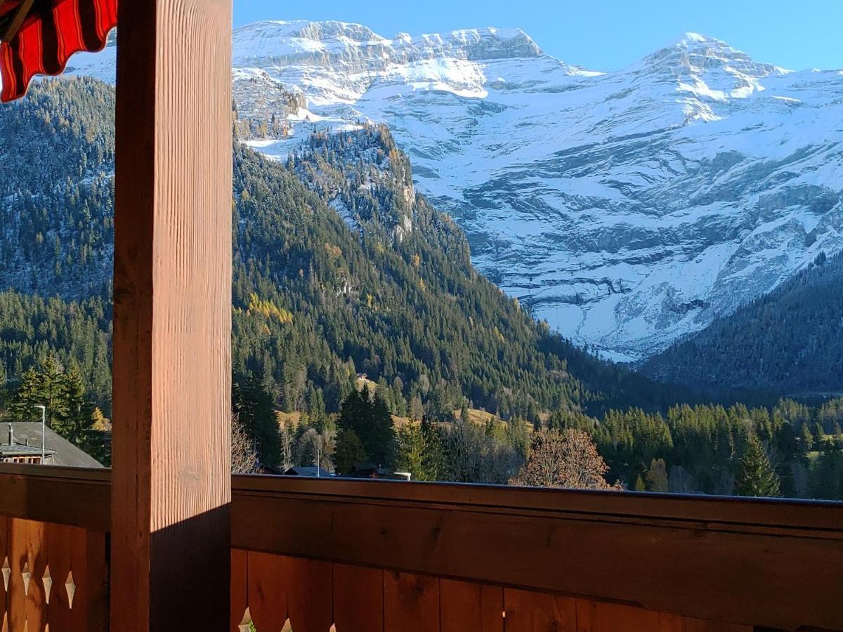 Studio Avec Vue Splendide Sur Les Diablerets Zewnętrze zdjęcie