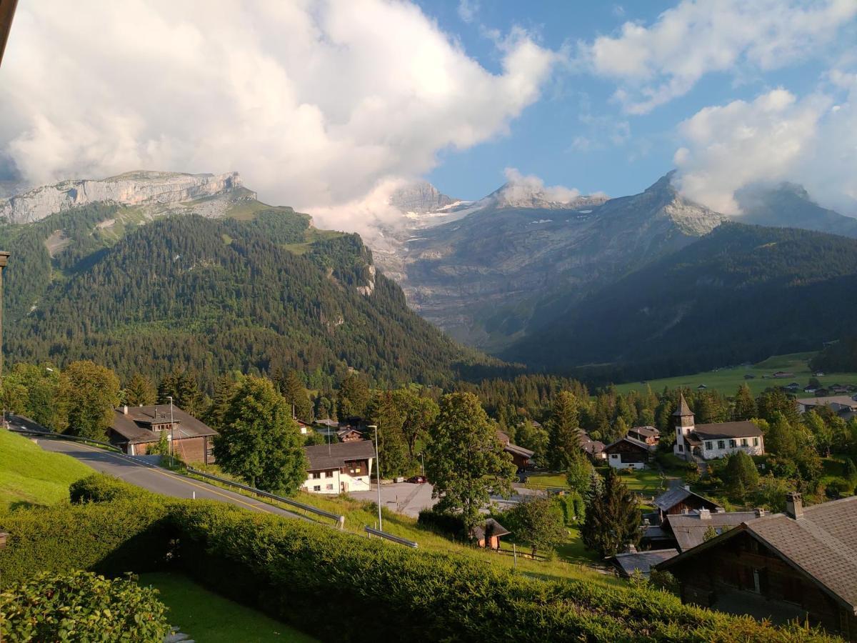 Studio Avec Vue Splendide Sur Les Diablerets Zewnętrze zdjęcie